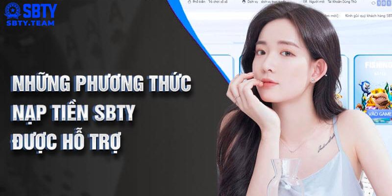 Sử dụng ví momo nạp tiền SBTY tiện lợi