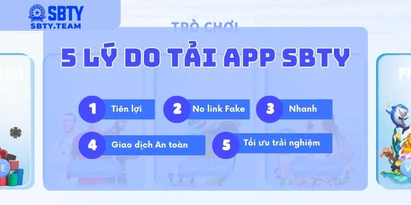 Tải ứng dụng SBTY để cá cược được tiện lợi